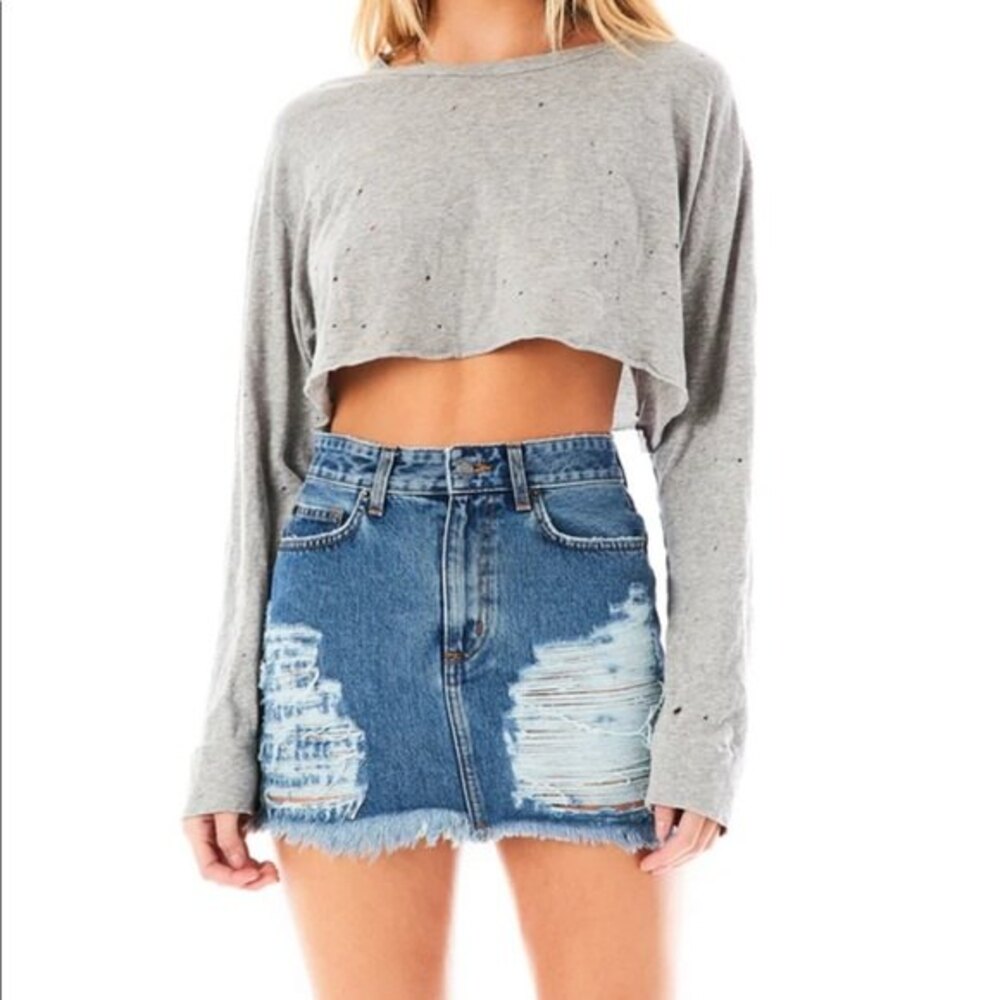 Carmar Colin Indium Denim Skirt 24